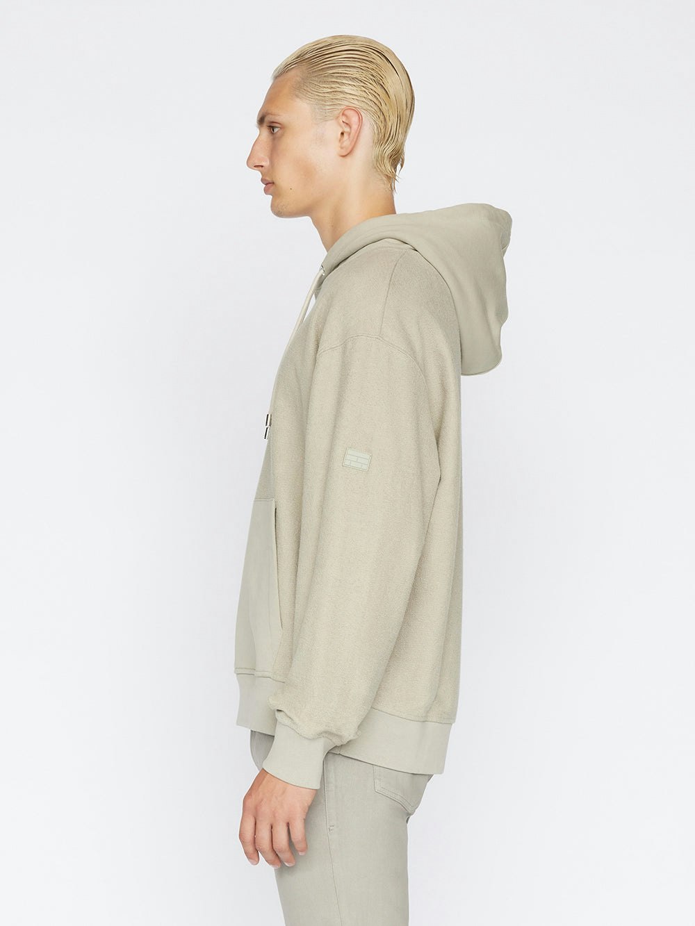 hoodie side view